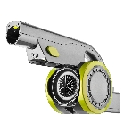 Пылесос вертикальный BRAYER BR4262 черный/желтый, питание от аккумулятора, 200 Вт, уборка сухая, пылесборник 1 л