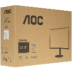 Монитор 23.8" AOC Q24V4EA IPS 2560x1440, 75 Гц, 4 мс, 16:9, 250 кд/м², HDMI, DisplayPort, встроенные динамики, черный