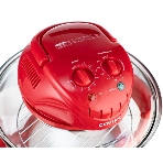 Аэрогриль Centek Ct-1456 красный, 1400 Вт, 12 л, механическое управление, 0 программ