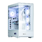 Компьютерный корпус ZALMAN P50 DS, ATX, WHITE, WINDOW, 2x3.5