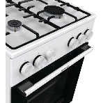 Плита газовая Gorenje GG5A10WH белый, конфорок 4 газовых, духовка 70 л, 50 см x 85 см x 59.4 см