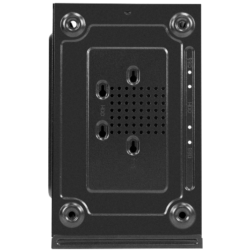 Компьютерный корпус Minitower ExeGate EX299408RUS BAA-403-AA500 (mATX, БП AA500 с вент. 8см, 2*USB, HD Audio, черный)