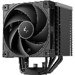 Кулер для процессора DEEPCOOL AK500 G2 LGA1851/1700/1200/115X/AM5/AM4 (9шт/кор, TDP 240W, PWM, Fan 120мм, 5 тепл. трубок, Copper Base, Wood-grain top cover, черный) RET (R-AK500G2-BKNNMN-GJD)