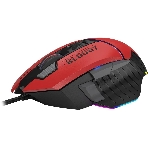 Мышь проводная A4Tech Bloody W95 Max Sports красный/черный оптическая (12000dpi) USB (10but)