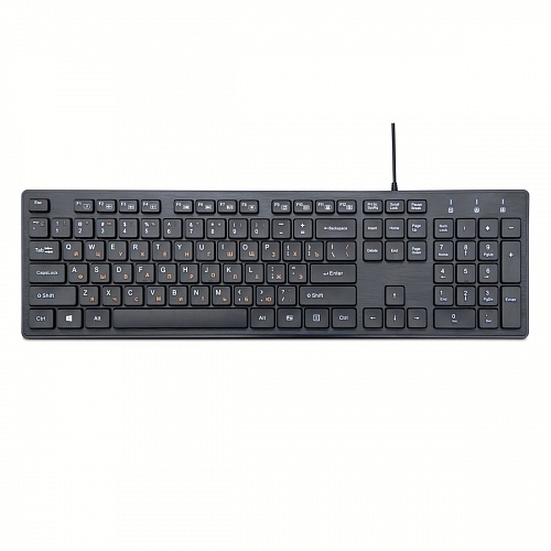 Клавиатура проводная Gembird KB-8360U, USB, черный