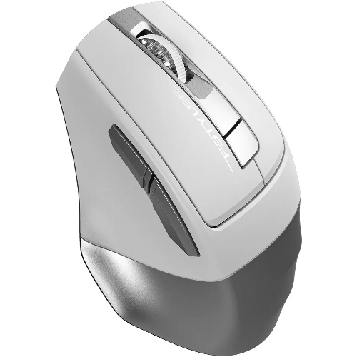 Мышь беспроводная A4Tech Fstyler FB35S белый/серый, 2000 dpi, радиоканал, Bluetooth, USB, кнопки - 5