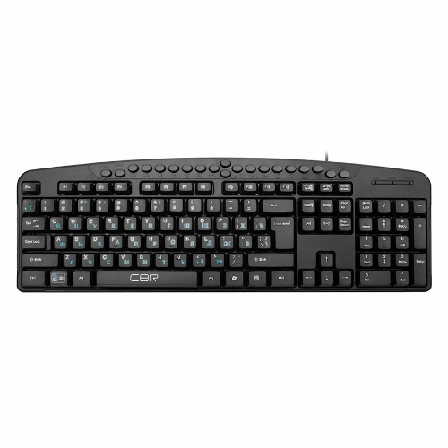 Клавиатура CBR KB-340GM проводная, USB Type-A, чёрный