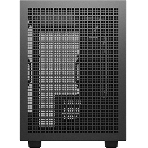 Корпус DeepCool CH260 Wood, Micro-Tower, чёрный