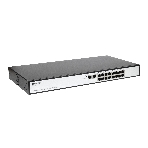 Коммутатор неуправляемый PoEORIGO OS1218P/190W/A1A 16x100Base-TX PoE+, 2x1000Base-T, PoE-бюджет 190 Вт, корпус металл