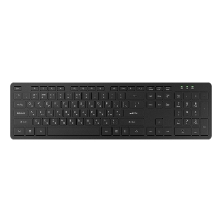 Клавиатура беспроводная Maxvi KWS-01 черный