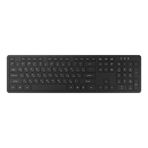 Клавиатура беспроводная Maxvi KWS-01 черный