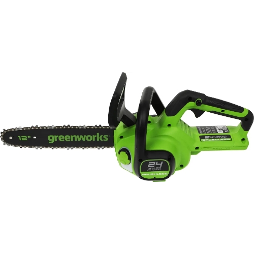 Цепная пила аккумуляторная Greenworks GD24CS30, 24V, 30 см, бесщеточная, без АКБ и ЗУ [2007007]