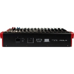 Микшерный пульт PROEL [MQ1642X] 16-ти канальный, 24 бит/48 кГц DSP, Bluetooth, медиа-плеер, 8x Combo XLR микр./лин. входа, 4x XLR+1/4" TRS (L/R) стерео микр./лин. входа, 2x XLR+1/4" TRS Main вых., 2x2 USB аудио интерфейс, 2x USB-A порта