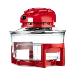 Аэрогриль Centek Ct-1456 красный, 1400 Вт, 12 л, механическое управление, 0 программ