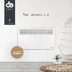 Конвектор электрический Domfy DCW-CH1020 белый, 2000 Вт, 30 м2, термостат