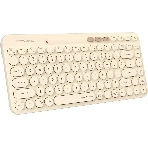 Клавиатура беспроводная A4Tech Fstyler FBK36C AS, USB, Bluetooth/Радиоканал, бежевый