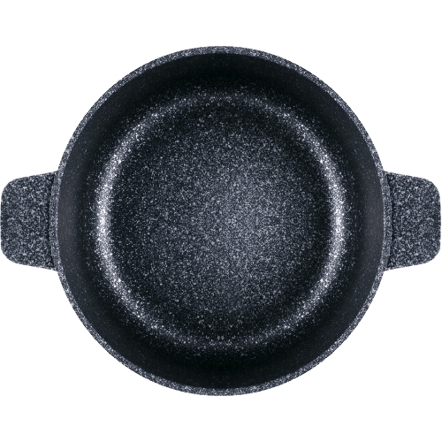 Кастрюля Maunfeld GRETA MF24GRTT01CR из литого алюминия со стеклянной крышкой, 24 см, 4 л