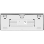 Клавиатура MSI Forge GK600 гибридная, Bluetooth, радиоканал, белый