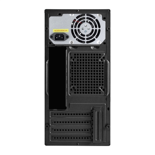 Компьютерный корпус Minitower ExeGate BAA-308MU2-UNS450 (mATX, БП UNS450 с вент. 12см, 1хUSB+2хUSB 3.0, HD Audio, черный)