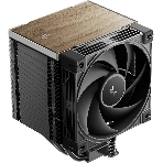 Кулер для процессора DEEPCOOL AK500 G2 LGA1851/1700/1200/115X/AM5/AM4 (9шт/кор, TDP 240W, PWM, Fan 120мм, 5 тепл. трубок, Copper Base, Wood-grain top cover, черный) RET (R-AK500G2-BKNNMN-GJD)