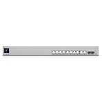 Ubiquiti UniFi Switch Pro XG 10 PoE PoE-коммутатор в стойку, 10х 10G RJ45, 2х 10G SFP+, раздача 400 Вт