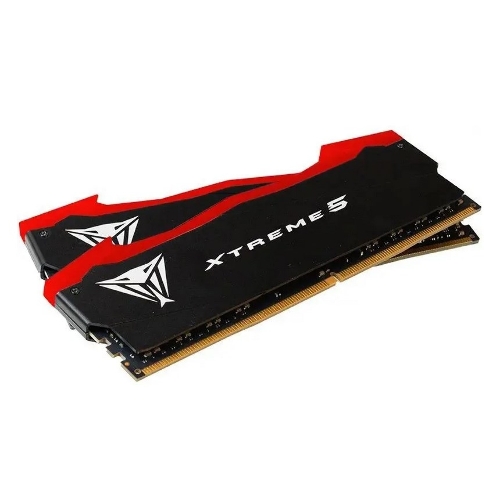 Оперативная память Patriot Viper Xtreme 5, DDR5, 48GB (2x24GB), 7600MHz, CL36, DIMM, с радиаторами, черный
