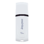 Флешка USB Smartbuy Paean white (SB16GbPN-W), 16Gb, USB 2.0, R/W 20/10, белый