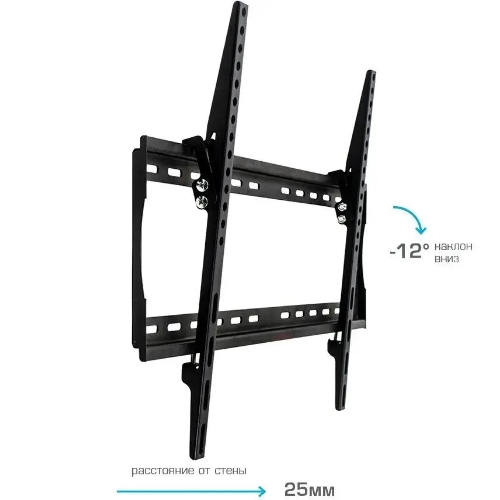Кронштейн для TV Arm media STEEL-2 new черный, настенный, 32