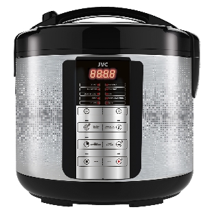 Мультиварка JVC JK-MC500 5 л, 860 Вт, серебристый с черным