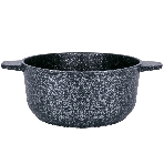 Кастрюля Maunfeld GRETA MF24GRTT01CR из литого алюминия со стеклянной крышкой, 24 см, 4 л