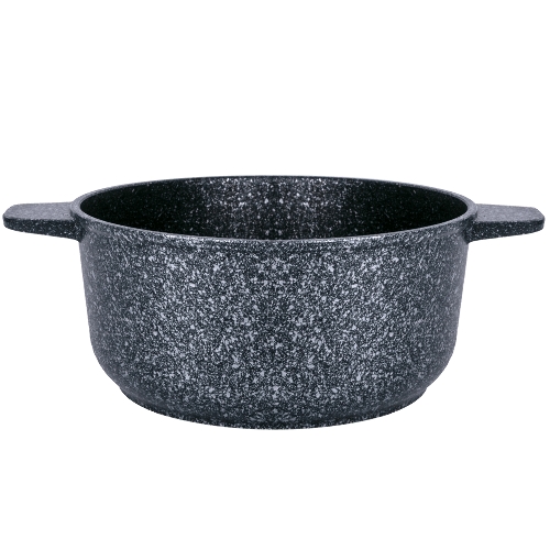Кастрюля Maunfeld GRETA MF24GRTT01CR из литого алюминия со стеклянной крышкой, 24 см, 4 л