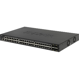 Коммутатор управляемый PoE L2 48 портов 10/100/1000 Мб/с, 4хSFP+, 370 Вт