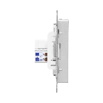 Механизм розетки RJ45 (cat5) EKF UP1-SOA-RJ45-5 алюминий Эпика
