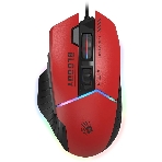 Мышь проводная A4Tech Bloody W95 Max Sports красный/черный оптическая (12000dpi) USB (10but)