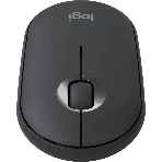 Мышь беспроводная Logitech Pebble M350 графитовый, 1000 dpi, радиоканал, Bluetooth, USB, кнопки - 3
