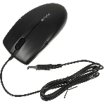Мышь проводная A4Tech OP-530NUS черный, 1200 dpi, USB, кнопки - 3