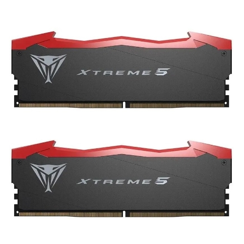 Оперативная память Patriot Viper Xtreme 5, DDR5, 48GB (2x24GB), 7600MHz, CL36, DIMM, с радиаторами, черный