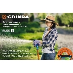 Поливочный шланг GRINDA PROLine FLEX 3 3/4" 50 м 20 атм из термоэластопласта трехслойный армированный