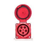 Розетка стационарная наружная EKF 135 ps-135-63-380 63А 380В 3P+РЕ+N IP67