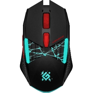 Мышь беспроводная Defender Horrodine GM-237 черный, 3200 dpi, радиоканал, USB, кнопки - 6