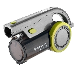 Пылесос вертикальный BRAYER BR4262 черный/желтый, питание от аккумулятора, 200 Вт, уборка сухая, пылесборник 1 л