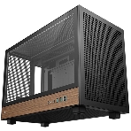 Корпус DeepCool CH260 Wood, Micro-Tower, чёрный