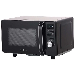 Микроволновая печь Gorenje MO20S4BC черный, 20 л, 700 Вт, переключатели - кнопки, поворотный механизм