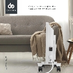Конвектор электрический Domfy DCW-CH1020 белый, 2000 Вт, 30 м2, термостат