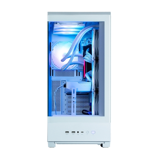 Компьютерный корпус ZALMAN P50 DS, ATX, WHITE, WINDOW, 2x3.5