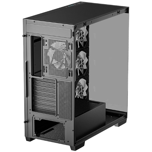 Компьютерный корпус Deepcool CG580 4F черный без БП ATX 6x120мм 3x140мм 2xUSB 3.0 audio bott PSU