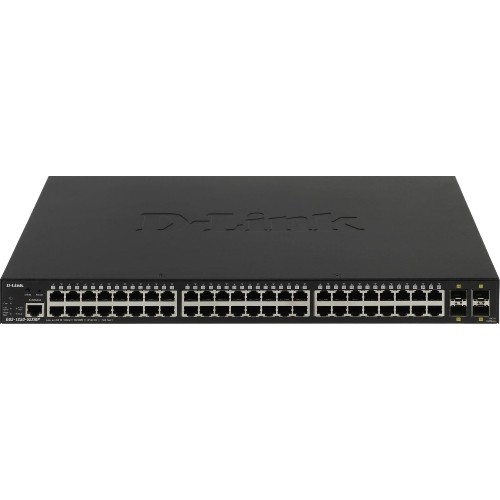 Коммутатор управляемый PoE L2 48 портов 10/100/1000 Мб/с, 4хSFP+, 370 Вт