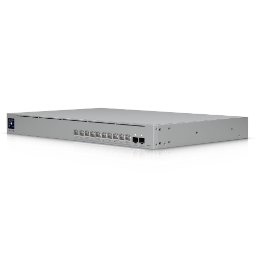 Ubiquiti UniFi Switch Pro XG 10 PoE PoE-коммутатор в стойку, 10х 10G RJ45, 2х 10G SFP+, раздача 400 Вт