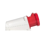 Розетка стационарная наружная EKF 135 ps-135-63-380 63А 380В 3P+РЕ+N IP67