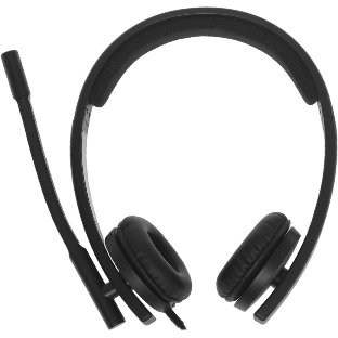 Гарнитура Logitech USB Headset H570e Stereo чёрный, проводная, USB